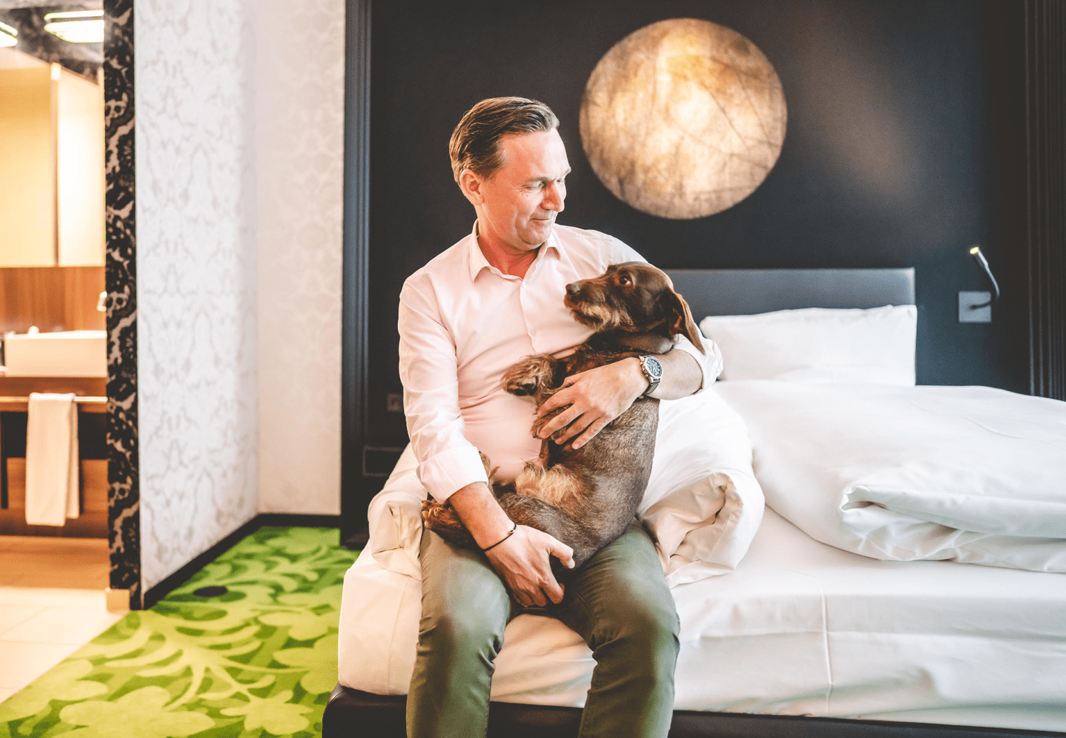 psychosomatische klinik mit hund