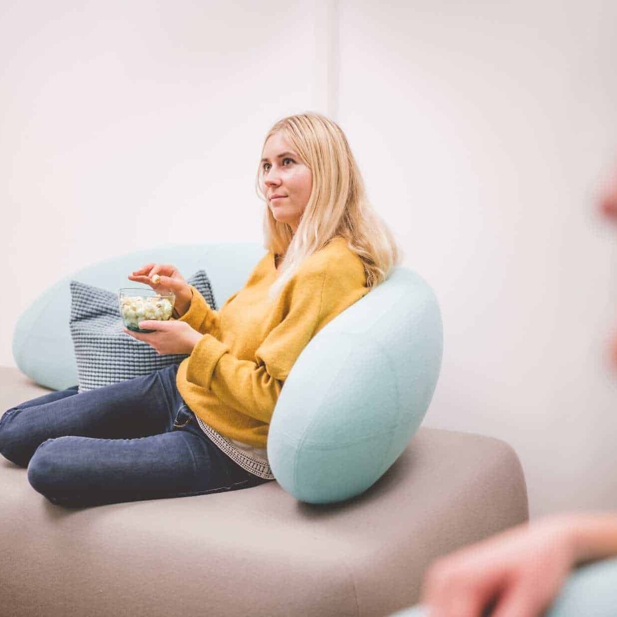 Patienten bei der Cinetherapie