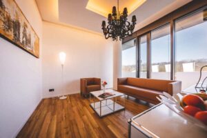 Patientenzimmer in der Beta Klinik Bonn