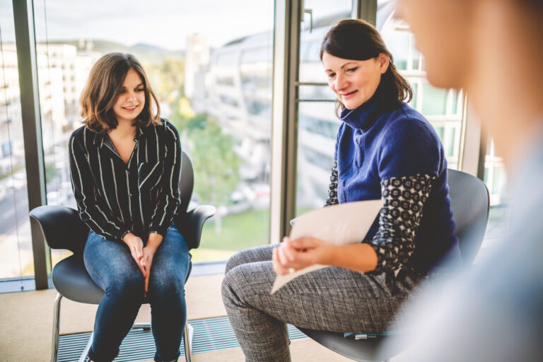 Gruppentherapie mit Therapeutin Bettina Post