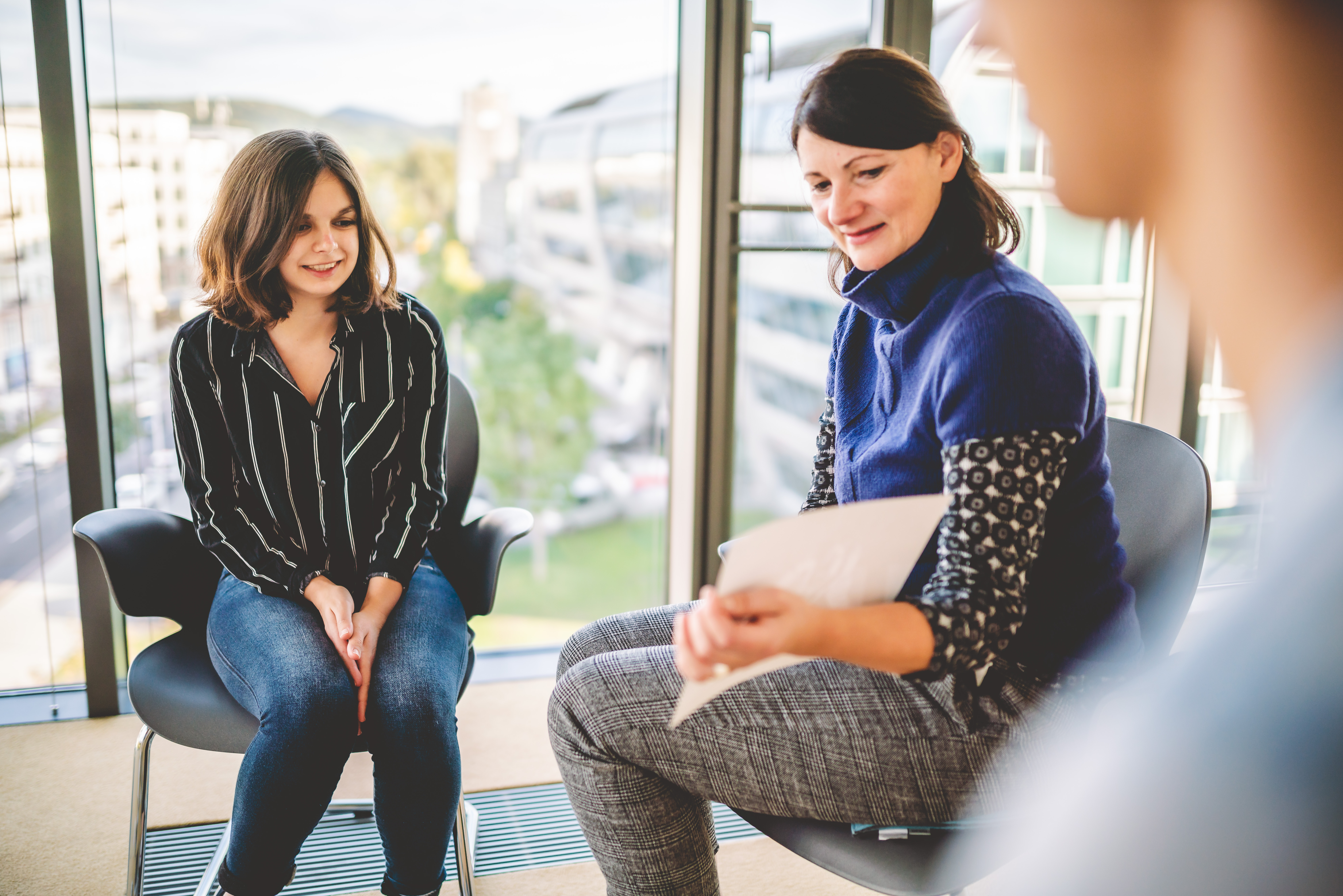 Gruppentherapie mit Therapeutin Bettina Post