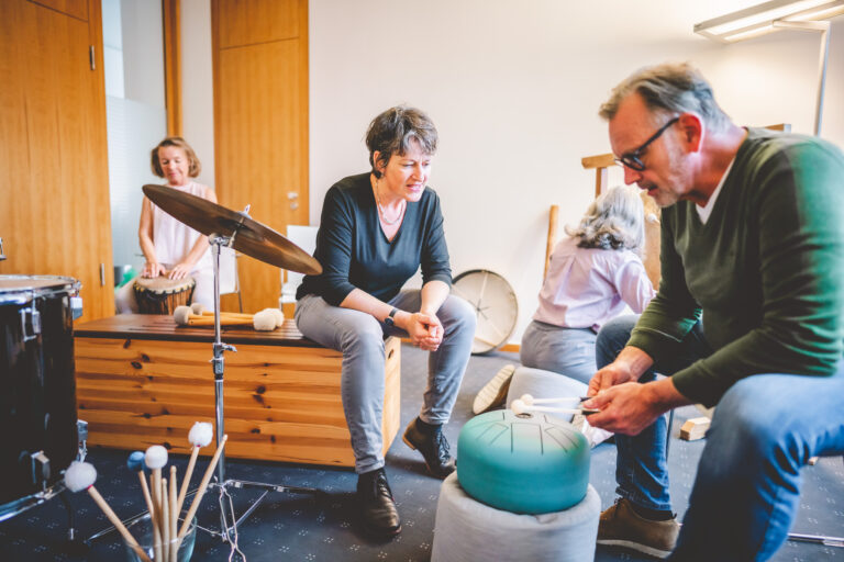 Musiktherapie Frau Thüringer Patient