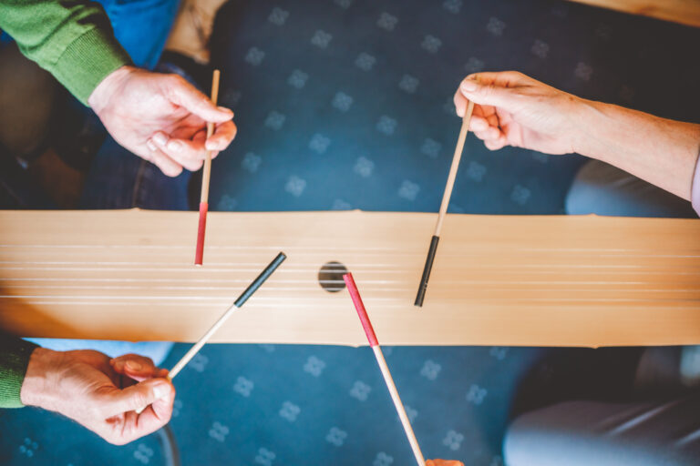 Musiktherapie Nahaufnahme Instrument